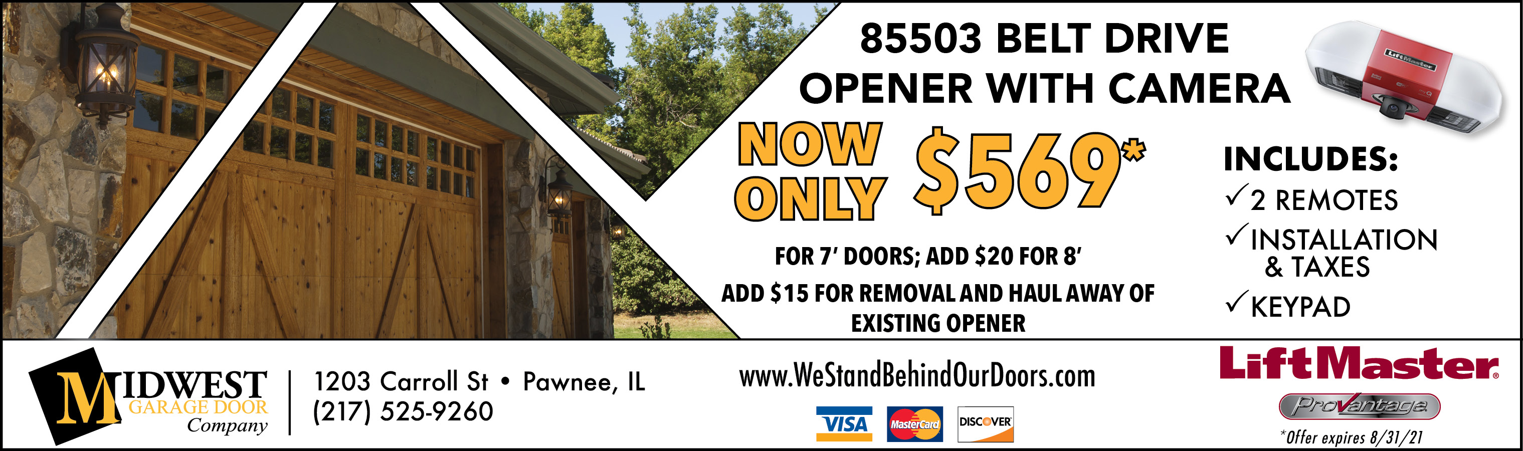 Garage Door Specials